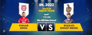 Today’s IPL Match Prediction: KKR vs PBKS