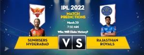 Today’s IPL Match Prediction: SRH vs RR
