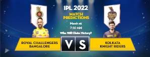 Today’s IPL Match Prediction: RCB vs KKR