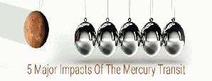 5 Major Impacts of The Recent Mercury Transit