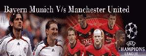 Manchester United V/s Bayern Munich