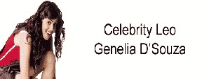 Celebrity Leo: Genelia D’Souza
