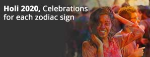 Holi Celebrations for each zodiac sign