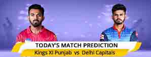 IPL 2020: Today Match Prediction Kings XI Punjab...