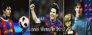 Lionel Messi in 2012