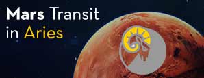 Mars Transit to Aries on 16th Aug, 2020