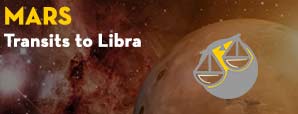 Mars transit in Libra on 10th November 2019