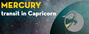 Mercury Transit in Capricorn on 13th January 2020