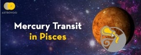 Mercury Transit in Pisces on 1st April 2021