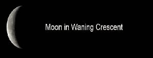 Moon in Waning Crescent