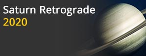 Saturn Retrograde on 11th May 2020