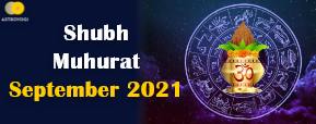 Shubh Muhurat September 2021: Major Auspicious Time of Festivals