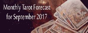 Monthly Tarot Forecast For September 2017 by astroYogi