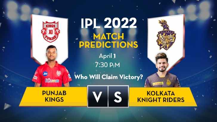 Today’s IPL Match Prediction: KKR vs PBKS