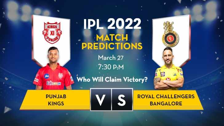 Today’s IPL Match Prediction: PBKS vs RCB