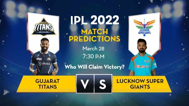 Today’s IPL Match Prediction: GT vs LSG