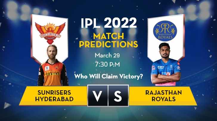 Today’s IPL Match Prediction: SRH vs RR