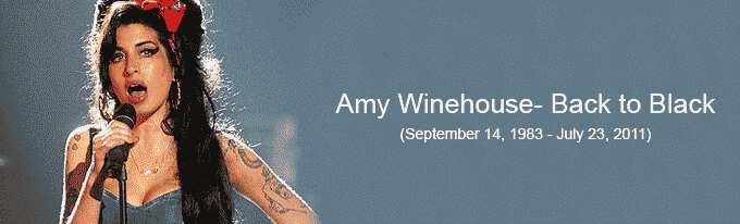 Amy Winehouse- Back to Black