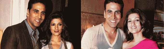 Love reading: Akshay and Twinkle