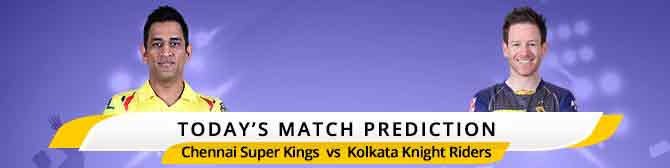 IPL 2020: Chennai Super Kings (CSK) vs Kolkata Knight Riders (KKR) Match Prediction