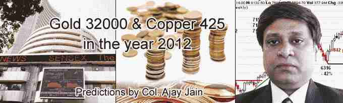 Gold 32000 & Copper 425 in the year 2012 - 
