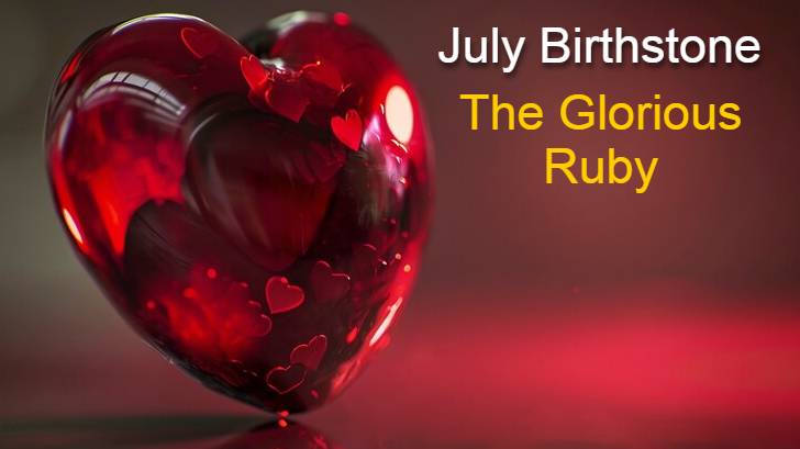 July Birthstone - The Glorious Ruby