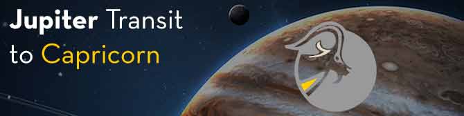 Jupiter Transit to Capricorn on 29th March 2020
