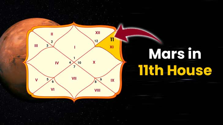 Mars in 11th House: How It Affects Your Social Life & Marriage