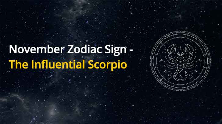November Zodiac Sign - The Influential Scorpio	