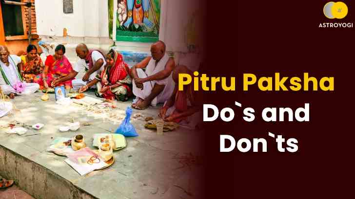 Pitru Paksha Do's and Don'ts