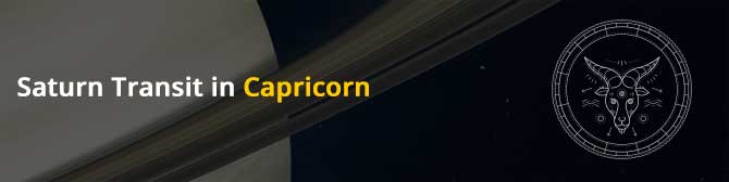 Saturn Transit in Capricorn on 29th September 2020