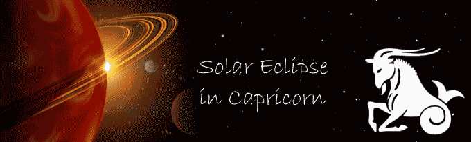 Solar Eclipse in Capricorn