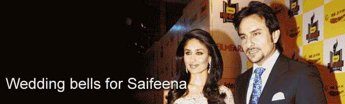 Wedding bells for Saifeena