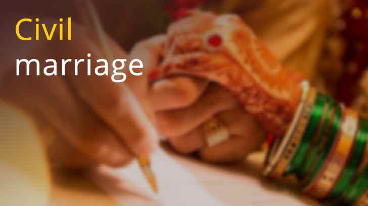 Civil marriage