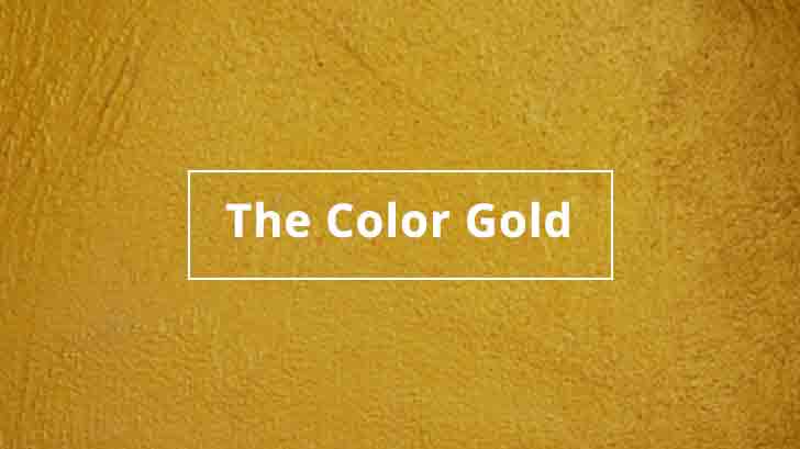 The Elegant Gold Color - Significance of Gold Color in Astrology
