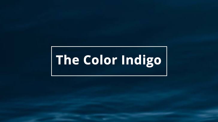 The Color Indigo