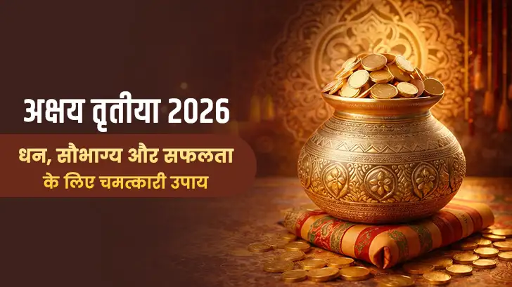 अक्षय तृतीया 2026 उपाय: तिजोरी भरने से लेकर पितरों की कृपा तक, जानें हर खास उपाय।