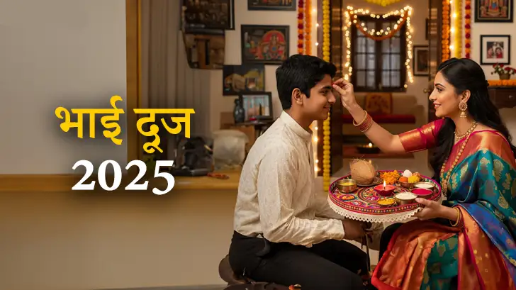 Happy Bhai Dooj Wishes 2025: भाई दूज की दिल छू लेने वाली शुभकामनाएँ!