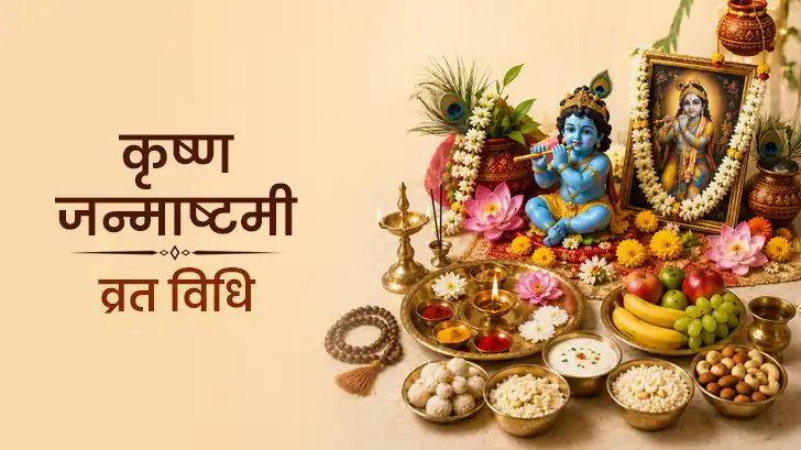जन्माष्टमी व्रत कैसे रखें? जानें सही विधि, नियम और पारण का तरीका