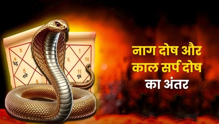 नाग दोष और काल सर्प दोष में अंतर | जानें नाग पंचमी के 4 अचूक उपाय
