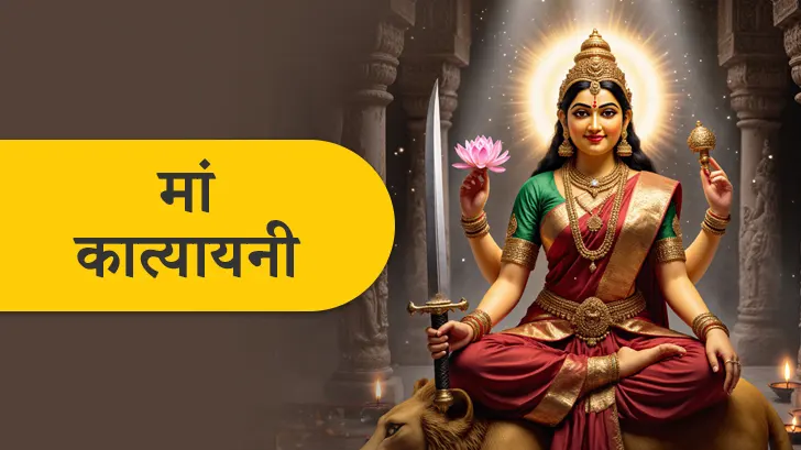 Maa Katyayani: नवरात्रि का छठा दिन मां दुर्गा छठा स्वरूप माँ कात्यायनी