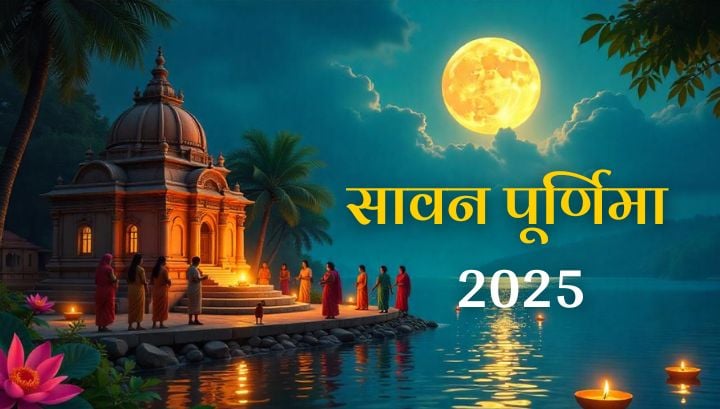 Sawan Purnima 2025: सावन पूर्णिमा कब है? जानें शुभ मुहूर्त, व्रत पूजा विधि