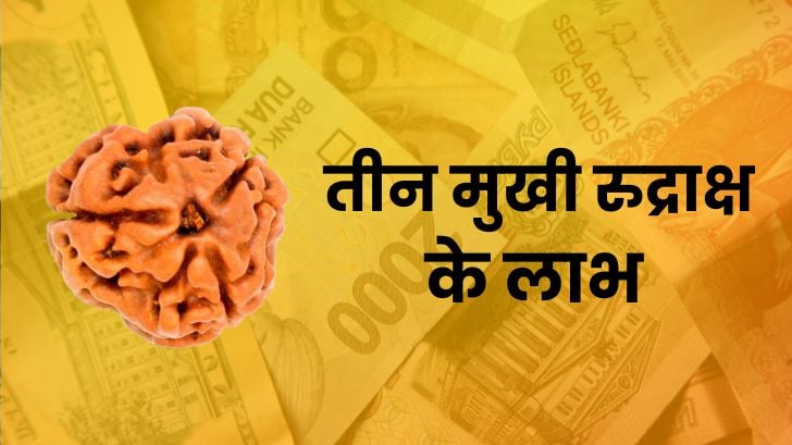 जानें तीन मुखी रुद्राक्ष पहनने से क्या लाभ होते हैं? 