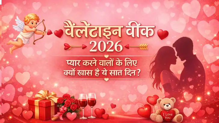 Valentine Week 2026: प्यार करने वालों के लिए क्यों ख़ास है ये सात दिन?