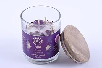 Online Amethyst Crown Chakra Candle Online Amethyst Crown Chakra Candle