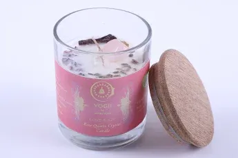 Online Rose Quartz Heart Chakra Candle Online Rose Quartz Heart Chakra Candle