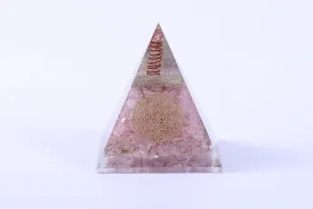 Certifed Rose Quartz Orgone | Premium Certifed Rose Quartz Orgone | Premium