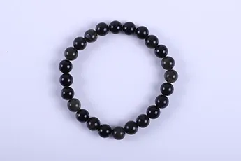 Online Black Obsidian Bracelet