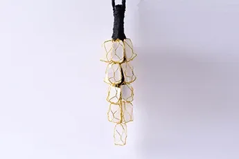 Certifed Selenite Hanging | Cleansing