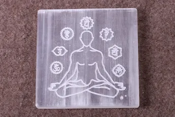 Online 7 Chakra Carved Plate | Healing Online 7 Chakra Carved Plate | Healing